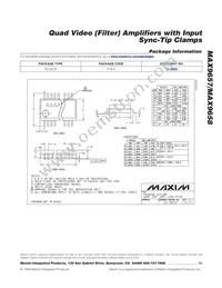 MAX9658AEE+T Datasheet Page 15