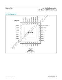 MAX96706GTJ+T Datasheet Page 16