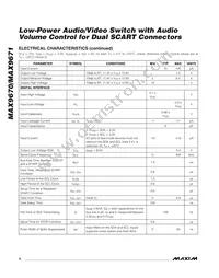MAX9670CTL+T Datasheet Page 6