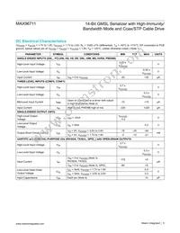 MAX96711GTJ+ Datasheet Page 9