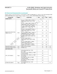 MAX96711GTJ+ Datasheet Page 11