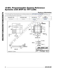 MAX9674ETI+T Datasheet Page 22