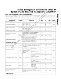 MAX97000EWA+T Datasheet Page 7