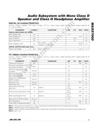 MAX97000EWA+T Datasheet Page 9