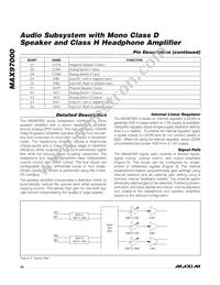 MAX97000EWA+T Datasheet Page 18