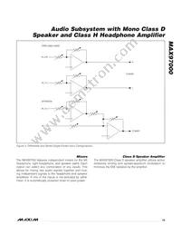 MAX97000EWA+T Datasheet Page 19