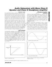 MAX97000EWA+T Datasheet Page 21