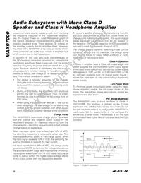 MAX97000EWA+T Datasheet Page 22