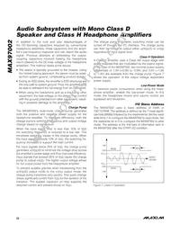MAX97002EWP+T Datasheet Page 22