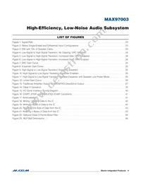 MAX97003EWP+T Datasheet Page 4