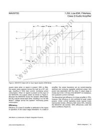 MAX9700CEBC+ Datasheet Page 10