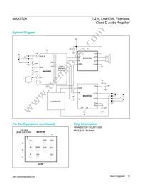 MAX9700CEBC+ Datasheet Page 15