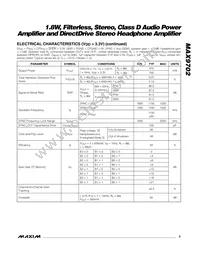 MAX9702BETI+T Datasheet Page 3