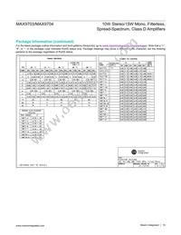 MAX9704ETJ+T Datasheet Page 19