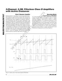 MAX9707ETX+T Datasheet Page 14