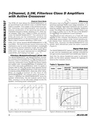 MAX9707ETX+T Datasheet Page 16