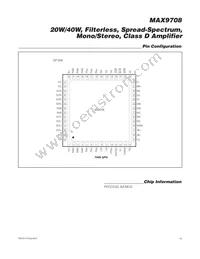 MAX9708ETN/V+TD Datasheet Page 19