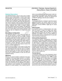 MAX9709ETN+TD Datasheet Page 12