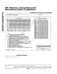 MAX9714ETJ+T Datasheet Page 18