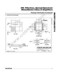 MAX9714ETJ+TG24 Datasheet Page 17