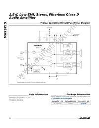 MAX9715EUE+T Datasheet Page 12