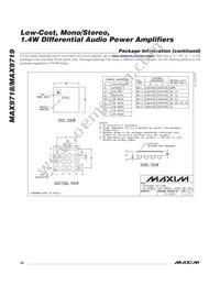 MAX9718CEBL+TG45 Datasheet Page 22