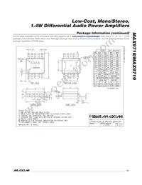 MAX9718HEBL+T Datasheet Page 21