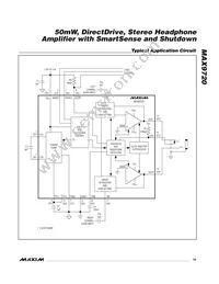 MAX9720BEUE+T Datasheet Page 19