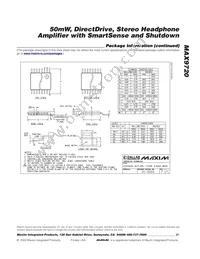 MAX9720BEUE+T Datasheet Page 21