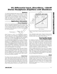 MAX9722AEUE+TG075 Datasheet Page 11