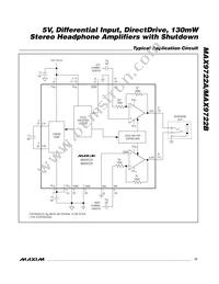 MAX9722AEUE+TG075 Datasheet Page 17