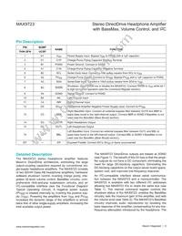 MAX9723DETE+C6Z Datasheet Page 9