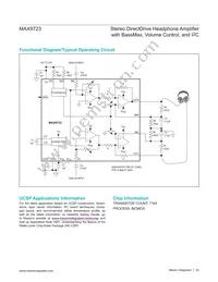 MAX9723DETE+C6Z Datasheet Page 20