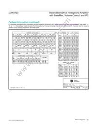MAX9723DETE+C6Z Datasheet Page 23
