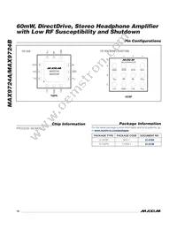 MAX9724AEBC+TG45 Datasheet Page 18