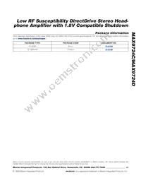 MAX9724DEBC+TG45 Datasheet Page 19