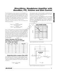 MAX9726AETP+T Datasheet Page 19