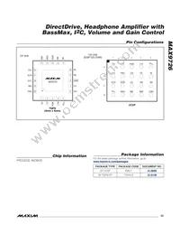MAX9726AETP+T Datasheet Page 23