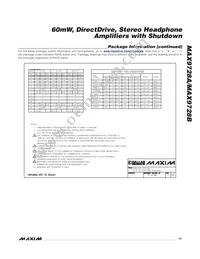 MAX9728BETC+ Datasheet Page 17