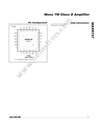 MAX9737ETG+TG24 Datasheet Page 11