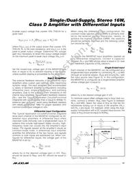 MAX9742ETX+T Datasheet Page 17