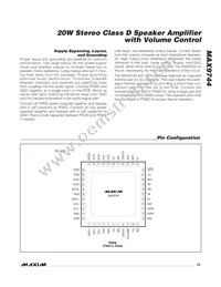 MAX9744ETH+T Datasheet Page 23