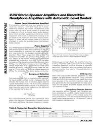 MAX9758ETJ+T Datasheet Page 22