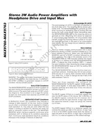 MAX9763ETI+T Datasheet Page 16