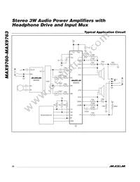 MAX9763ETI+T Datasheet Page 22