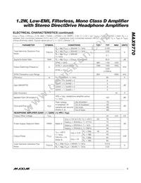 MAX9770EUI+T Datasheet Page 3