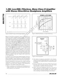 MAX9770EUI+T Datasheet Page 14