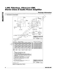 MAX9773EBP+TG45 Datasheet Page 20