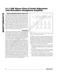 MAX9776ETJ+TG104 Datasheet Page 22