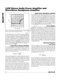MAX9779ETI+T Datasheet Page 14